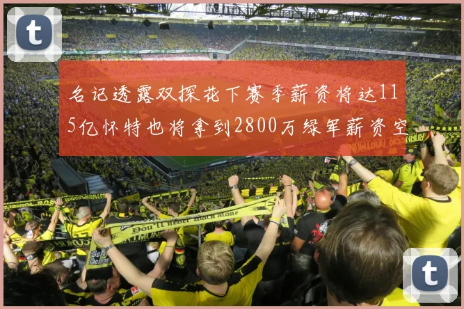 名记透露双探花下赛季薪资将达115亿怀特也将拿到2800万绿军薪资空间依旧紧张